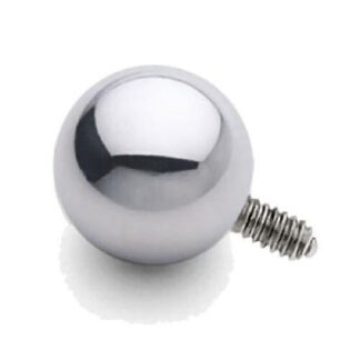 Titanium Threaded Bead