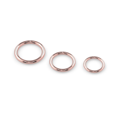 Rose Gold Seam Ring