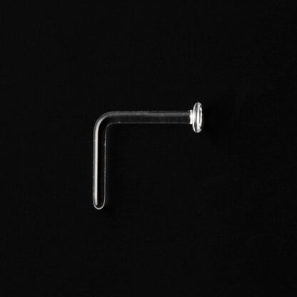 L-Bend Nostril Glass Retainer