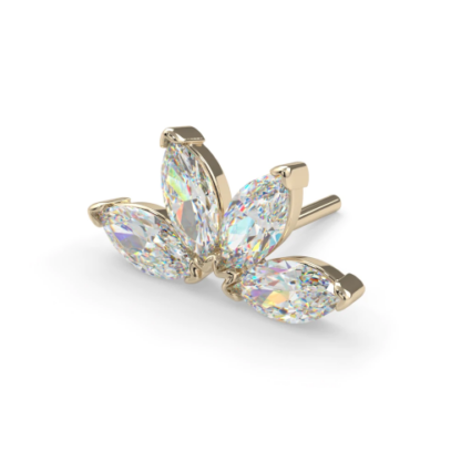 Quad Marquise Fan