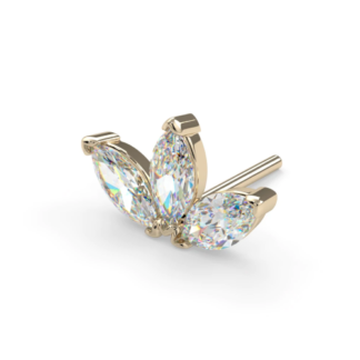 Triple Marquise Fan