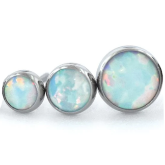 Titanium Bezel-Set Cabochon