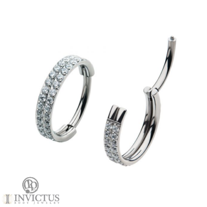 Titanium Double Row Side-Set Clicker