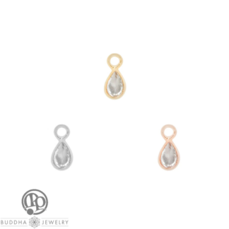 Concorde Teardrop Charm