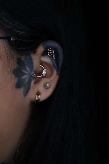 Piercing Appointment With Anastasiia Petrakova - Image 9